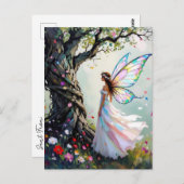 Wishing You a Day full of Magic | Friendship Postkarte (Vorne/Hinten)