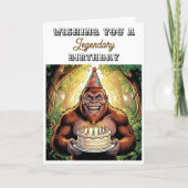 Wishing You a Legendary Birthday Karte (Vorderseite)