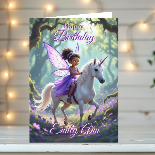Wishing you a Magical Birthday Niece | Fairytale Karte