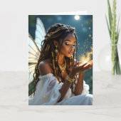 Wishing you a Magical Day \ Fairy   Karte (Vorderseite)