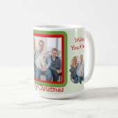 Wishing You a Very Merry Christmas PHOTO Kaffeetasse (VorderseiteRechts)