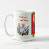 Wishing You a Very Merry Christmas PHOTO Kaffeetasse (Links)
