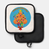 Wishing you Gourd Tidings Topflappen (Vorderseite/Rückseite)