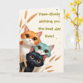 Wishing You The Best Friendship Birthday Any Day Karte (Gelbe Blume)