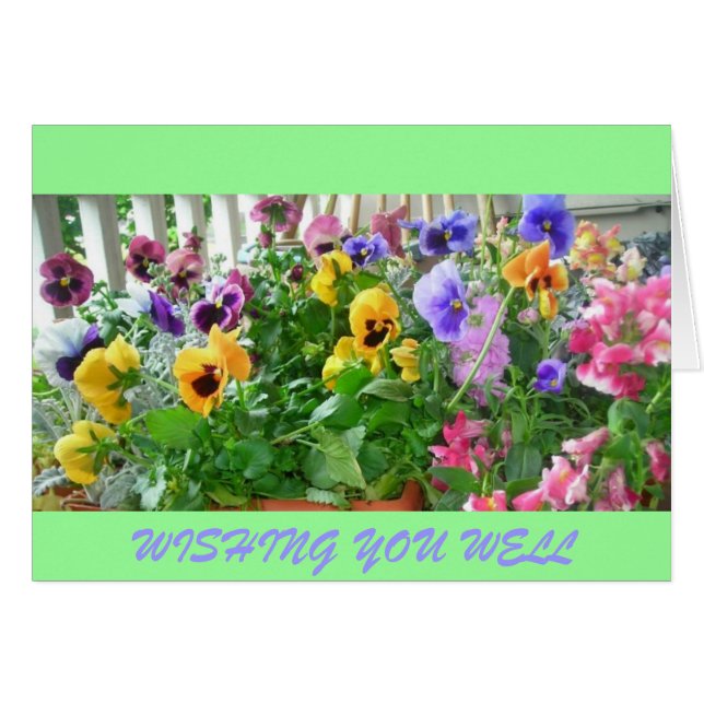 WISHING YOU WELL (Vorderseite (Horizontal))