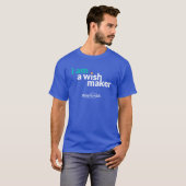 WishMaker Blue-Shirt T-Shirt (Vorne ganz)