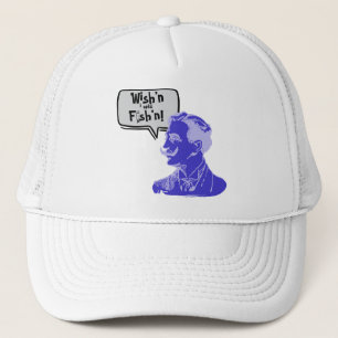 "Wish'n I was Fish'n" T - Shirt Truckerkappe