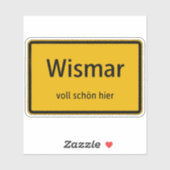 Wismar Aufkleber Sticker Autoaufkleber (Blatt)