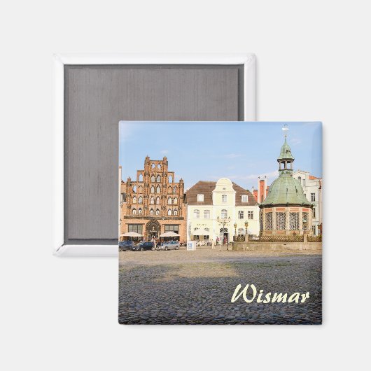 Wismar Magnet (Vorderseite/Rückseite)