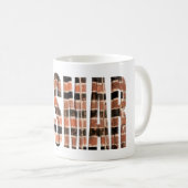 Wismar mit lokalem Ziegelüberzug Kaffeetasse (VorderseiteRechts)