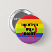 Wismut war recht button (Vorne & Hinten)
