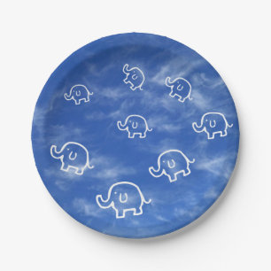 Wispy Cloud Elephants Paper-Teller Pappteller