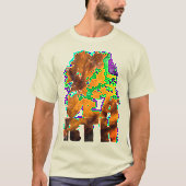 Wispy Clouds - Golden T-Shirt (Vorderseite)