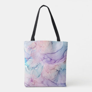 Wispy Ethereal Pastel Watercolor Inky Fantasy Glam Tasche