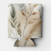 Wispy Greenery Moderne Botanische Hochzeit Dosenkühler (Vorderseite)