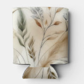 Wispy Greenery Moderne Botanische Hochzeit Dosenkühler (Rückseite)