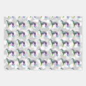Wispy Silken Windhound Geschenkpapier Set (Vorderseite)