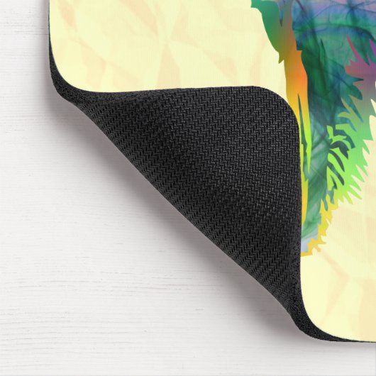Wispy Silken Windhound Mousepad (Ecke)