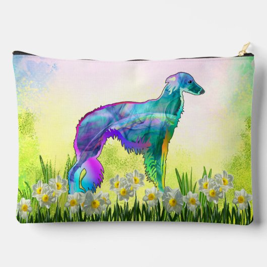 Wispy Silken Windhound Zubehörtasche (Rückseite)