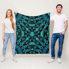 Wispy Spiegel-Kreuz Fleecedecke