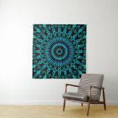 Wispy Spiegel-Mandala 2 Wandteppich (Beispiel (Horizontal))