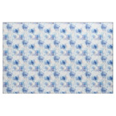 Wispy Translucent Blue Blumen Fabric Stoff (Fat Quarter (45,7 x 55,9 cm))