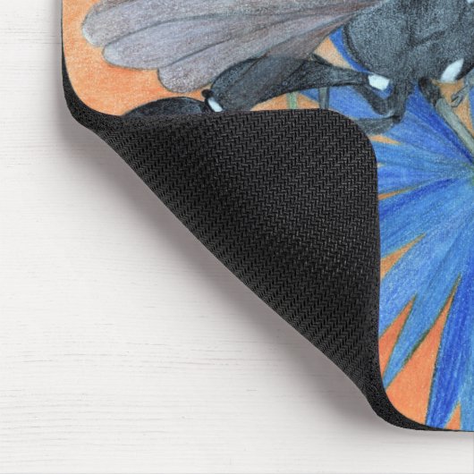 "Wispy Wasp" Mousepad (Ecke)