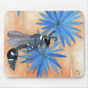 "Wispy Wasp" Mousepad
