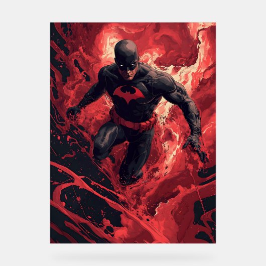 wissen acrylschild (Vorderseite)