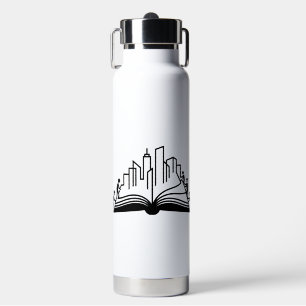 Wissen baut Städte Buch Trinkflasche