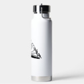 Wissen baut Städte Buch  Trinkflasche (Links)