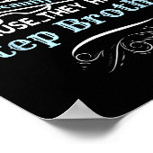 Wissen, dass der Himmel ein schöner Ort ist, Sie h Poster (Ecke)