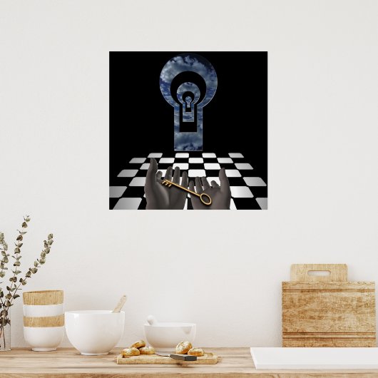 Wissen freischalten poster (Küche)