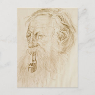 Wissen ist der Anfang aller Weisheit-Postkarte Postkarte