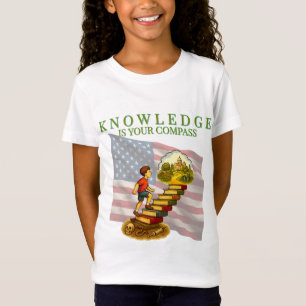 "Wissen ist Ihr Kompass - Inspiration T-Shirt