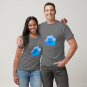 "Wissen ist Power Cloud Graphic T - Shirt". T-Shirt (Unisex)