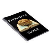 Wissen ist Power - Gold Edition Notizblock (Rechte Seite)