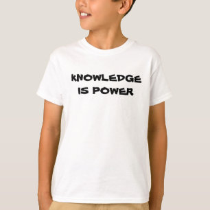 WISSEN IST POWER-Kids T-Shirt