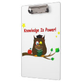 Wissen ist Power! Klemmbrett (Links)