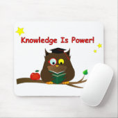 Wissen ist Power! Mousepad (Mit Mouse)