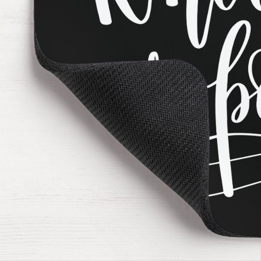 Wissen ist Power Mousepad (Ecke)