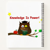 Wissen ist Power! Notizblock (Rückseite)