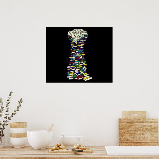 Wissen ist Power Poster (Küche)