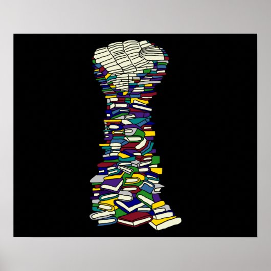 Wissen ist Power Poster (Vorne)