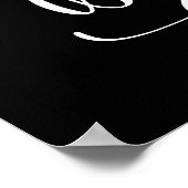 Wissen ist Power Poster (Ecke)