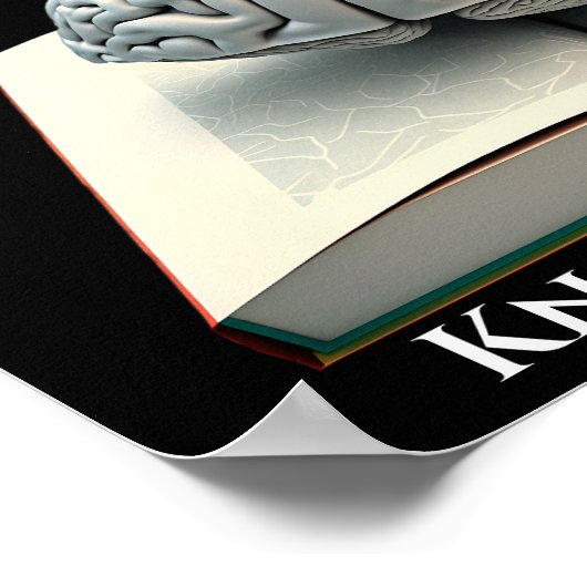 Wissen ist Power - Silver Edition Poster (Ecke)