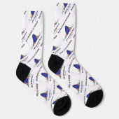 Wissen ist Power tun Statistiken Geek Ratschläge Socken (Rechts)