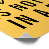 Wissen ist zu wissen, Tomate ist ein Fruchtziffer  Poster (Ecke)