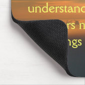 Wissen kommt von… mousepad (Ecke)