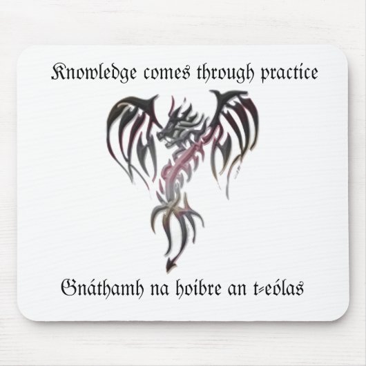 Wissen Mousepad (Vorne)